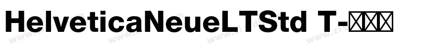 HelveticaNeueLTStd T字体转换
